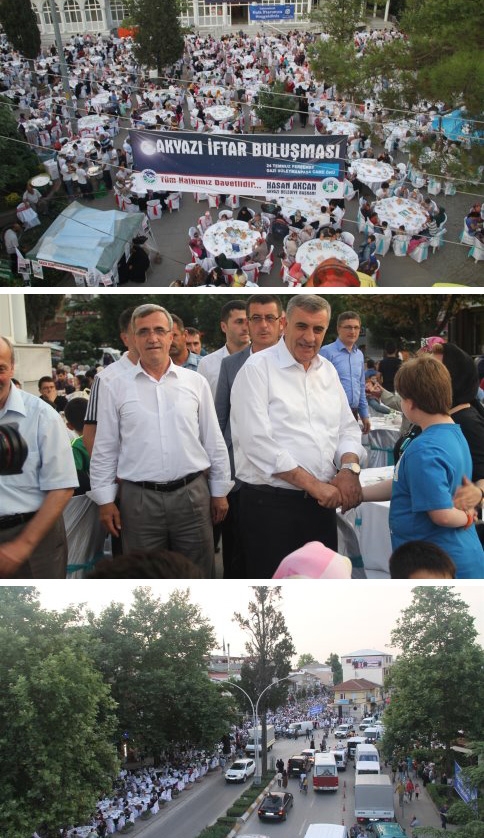 Akyazı Halk İftarında Buluştu