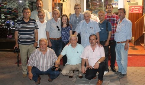 İlçede Görev Yapan Gazeteciler İftarda Bir Araya Geldi