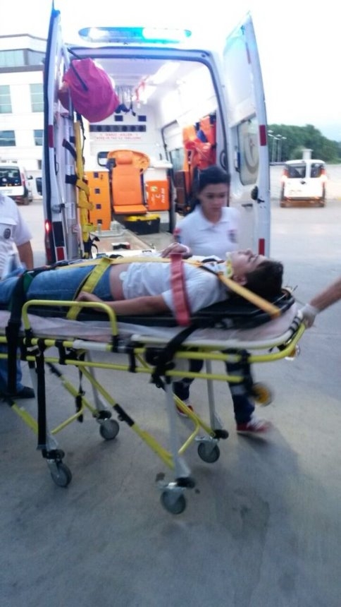 Trafik Kazası 5 Yaralı  