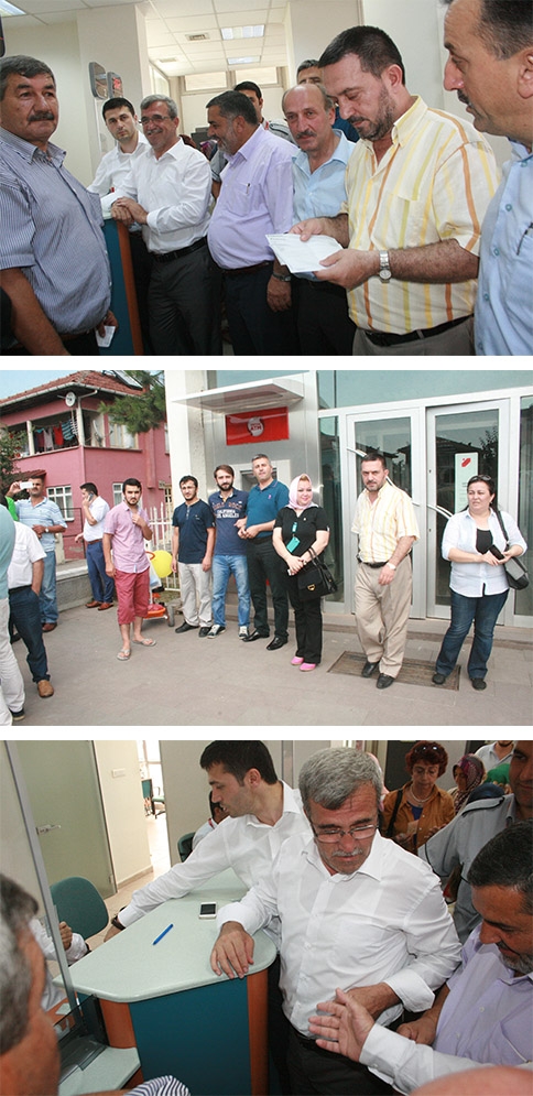 Akyazı’dan Başbakana Destek Geldi