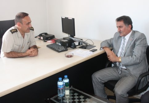 MHP TEŞKİLATINDAN YÜZBAŞI HEKİMOĞLUNA ZİYARET 