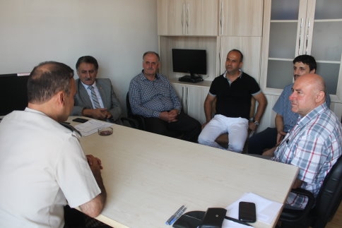 MHP TEŞKİLATINDAN YÜZBAŞI HEKİMOĞLUNA ZİYARET 