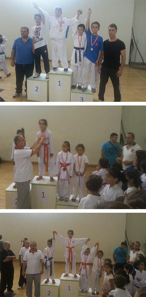 Karatecilerden 2 Altın 1 Bronz Madalya