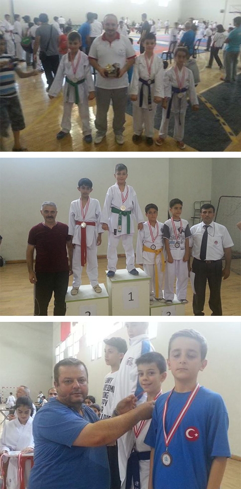 Karatecilerden 2 Altın 1 Bronz Madalya