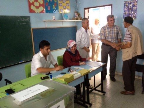 Cumhur Başkanı İçin Oy Kullandı 