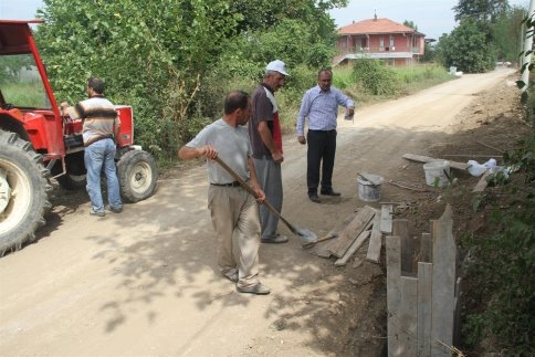 KARAÇALILIK MAHALLESİ ALT YAPISI KUVVETLENDİRİLİYOR.