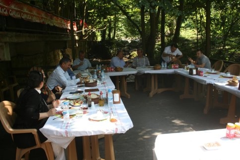 ÜMRANİYE BELEDİYE BAŞKANI HASAN CAN ve BAŞKAN YARDIMCILARINDAN BAŞKAN AKCAN'A ZİYARET