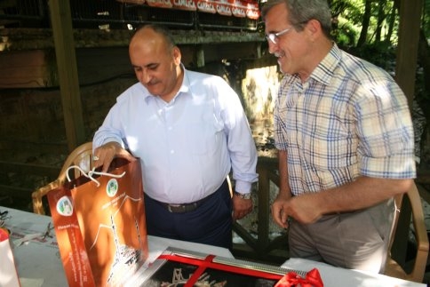 ÜMRANİYE BELEDİYE BAŞKANI HASAN CAN ve BAŞKAN YARDIMCILARINDAN BAŞKAN AKCAN'A ZİYARET