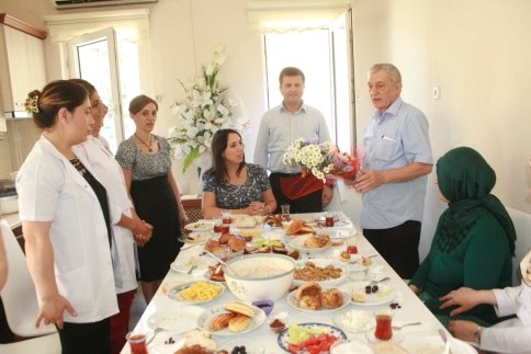 İlçe Sağlık Müdürü Yılmaz’dan Basına Kahvaltı