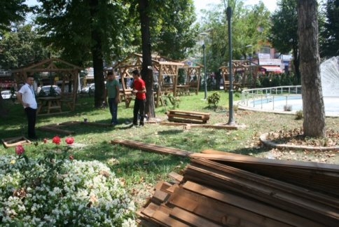 Akyazı Belediyesi Aile Parkına Yeni Kamelyalar…