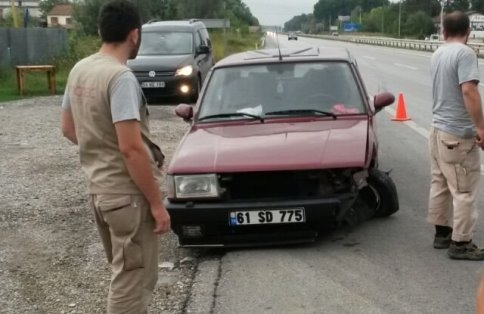 Ormanköy'de Trafik Kazası 