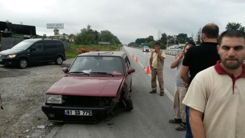 Ormanköy'de Trafik Kazası 