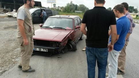 Ormanköy'de Trafik Kazası 