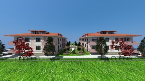 İster Piramit egemen Apt.isterseniz PİRAMİT KARACASU Evleri