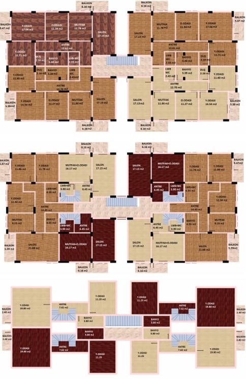 İster Piramit egemen Apt.isterseniz PİRAMİT KARACASU Evleri