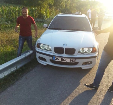 Lastik değiştirirken canından oluyordu