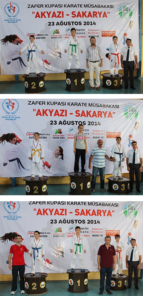 Zafer Kupasından 11 Madalya