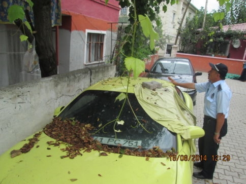 Akyazı Zabıtası'ndan Hurda Araç Avı