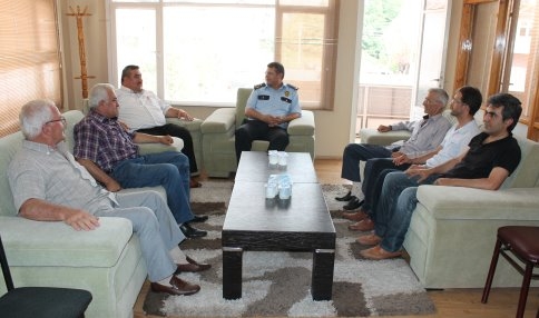 Emniyet Müdürü Bal’dan Muhtarlar Derneğine Ziyaret
