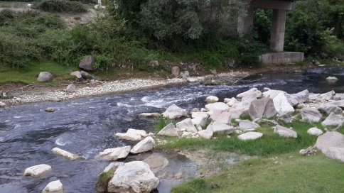 Mudurnu Deresi Mavi Akıyor