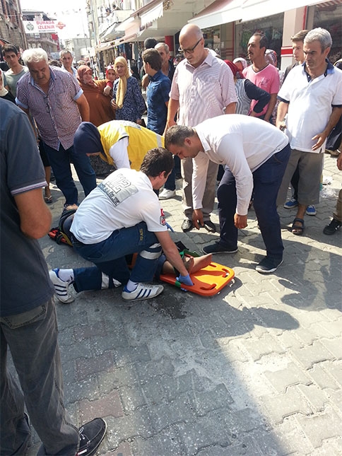 Trafiğe Kapalı Alanda Yaralamalı Kaza