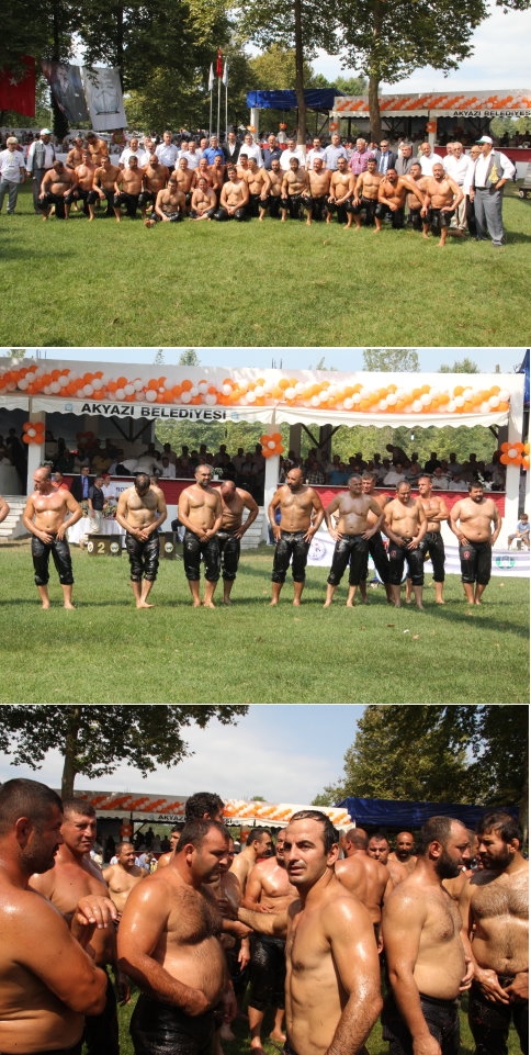 AKBALIK AKYAZI GÜREŞLERİ NEFESLERİ KESTİ