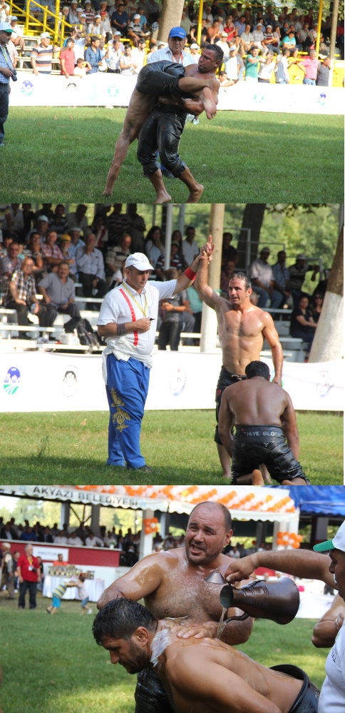 AKBALIK AKYAZI GÜREŞLERİ NEFESLERİ KESTİ