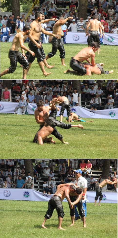 AKBALIK AKYAZI GÜREŞLERİ NEFESLERİ KESTİ