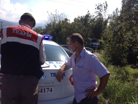 Kontrolünü Kaybedince Fındıklığa Uçtu 