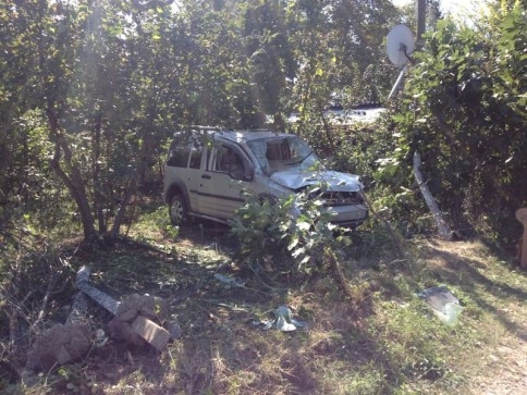 Kontrolünü Kaybedince Fındıklığa Uçtu 