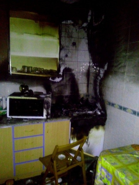 Kuzuluk Orta Mahede Ev Yangını