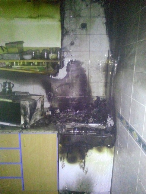 Kuzuluk Orta Mahede Ev Yangını