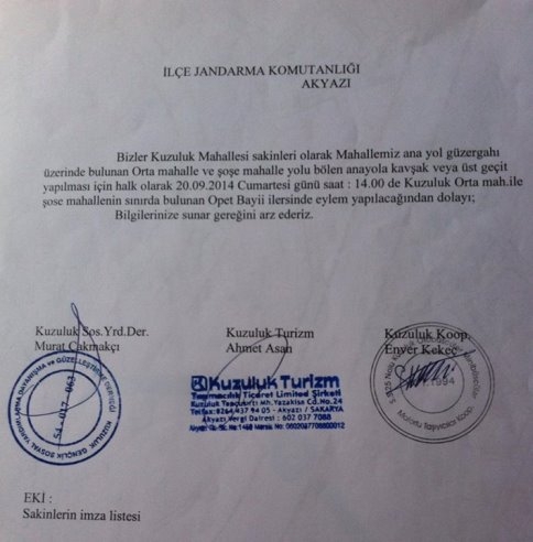 Kuzuluklu Bu Kavşak için Eylem Yapacak 