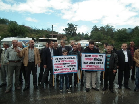 Kuzuluk'ta Kavşak Eylemi 