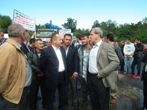 Kuzuluk'ta Kavşak Eylemi 