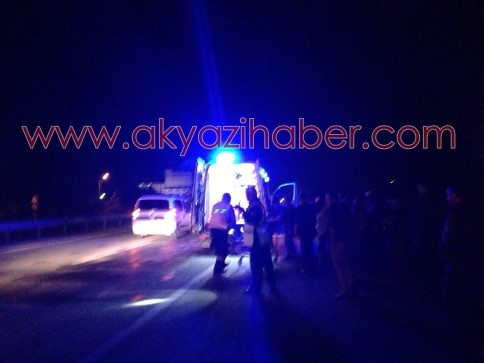 Ormanköy sapağında 2 Otomobilin karıştığı kazada 5 kişi yaralandı