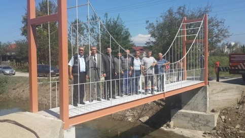 Karacasu Üzeri Yaya Köprüsü Tamam