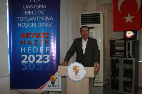 Ak Parti Akyazı İlçe Divan Toplantısı Yapıldı