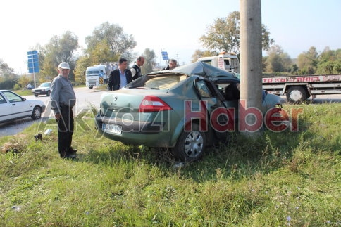 Batakköy Kavşağında Trafik Kazası 7 Yaralı