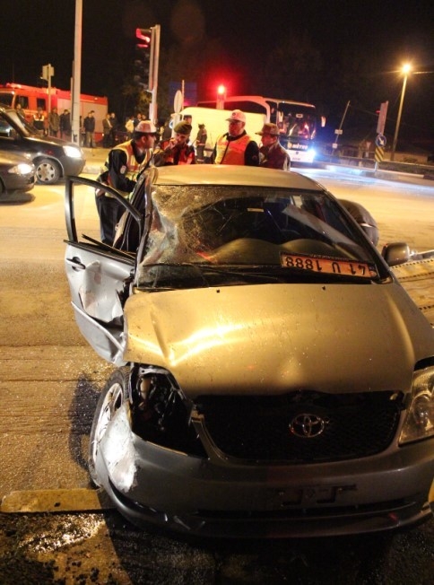 Ormanköy Kavşağında Trafik Kazası 