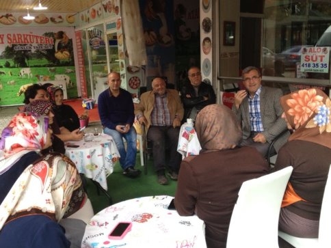 Halk İçinde Halktan Biri Başkan Akcan'ın Hafta Sonu Mesaisi