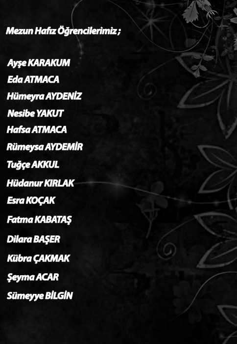 Hafızlık İcazet Merasimine davet