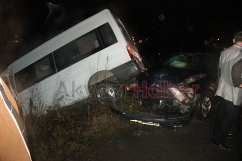 Ormanköy Sapağında Zincirleme Kaza 