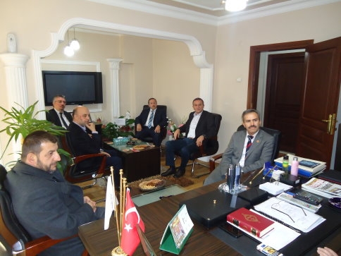 TÜMSİAD Sakarya Şubesi  Başkanı ATSO'daydı