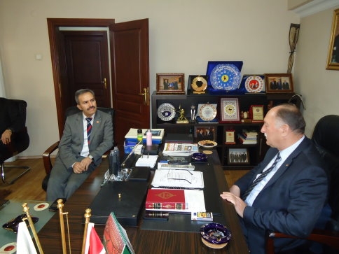 TÜMSİAD Sakarya Şubesi  Başkanı ATSO'daydı