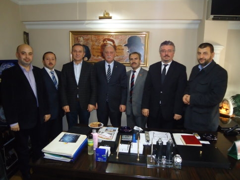 TÜMSİAD Sakarya Şubesi  Başkanı ATSO'daydı