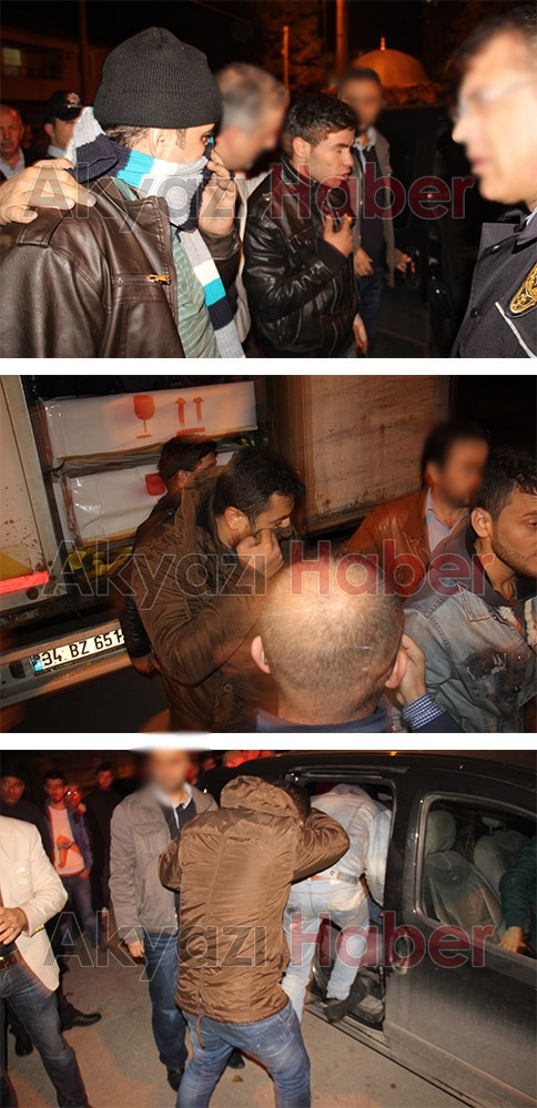 Akyazı’da Suriye’li Mülteciler Yakalandı