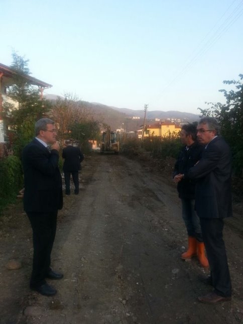 Başkan Akcan'a Teşekkür Ettiler