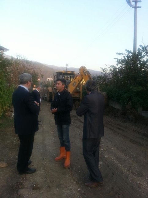 Başkan Akcan'a Teşekkür Ettiler