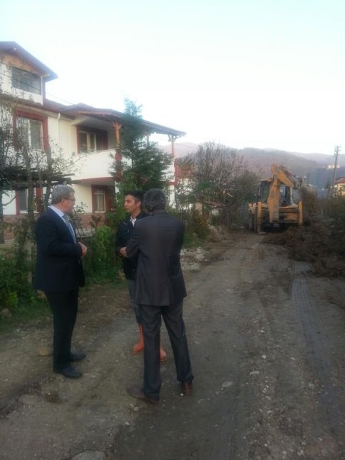 Başkan Akcan'a Teşekkür Ettiler